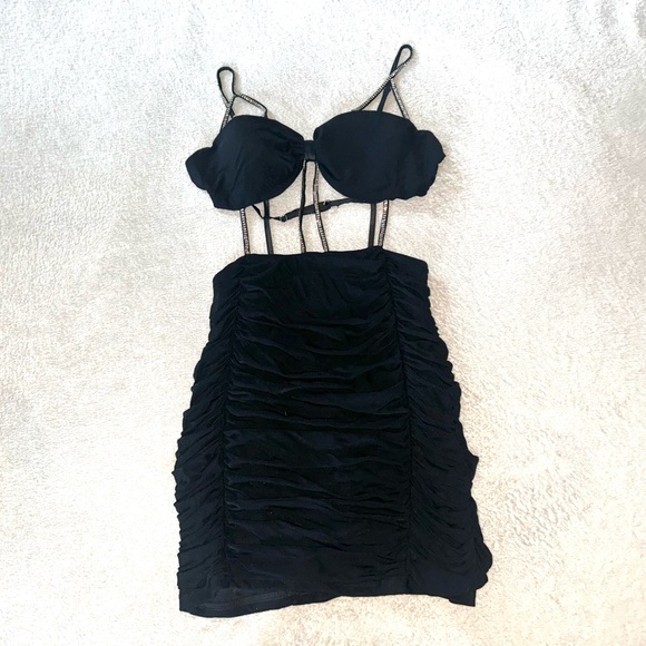 Fashion Nova Black Backless Dress - Picture 4 of 6